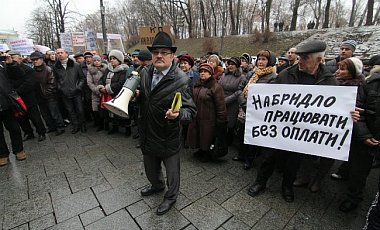Из-за забастовки в Киеве не работают трамваи