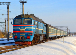 Поезд Минск-Симферополь будет следовать до Запорожья
