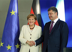 Порошенко и Меркель обсудили «минские договоренности»