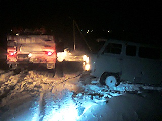 Из-за непогоды на Николаевщине обесточено 7 населенных пунктов, 30 автомобилей застряли в снежных заносах