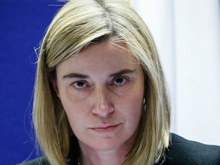 Ф.Могерини высказалась против дальнейшей конфронтации ЕС с РФ из-за событий в Украине
