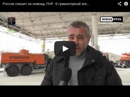 В восьмом «гумконвое» завезено дизельное топливо для «армии» ЛНР (видео)