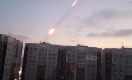 В Донецке боевики стреляют из «Градов», расположенных возле жилых домов (ВИДЕО)