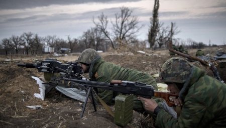 Партизаны Донбасса расстреляли группу российских военных