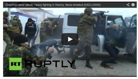 Российское ТВ показало стрельбу силовиков по Грозному: видео