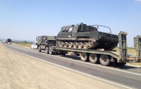 В ОК "Север" сообщили о перемещении колонн российской техники в направлении Луганска