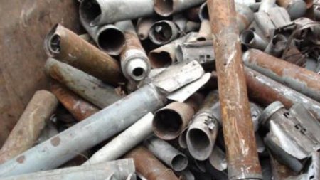 В Харькове взрывчатые части от "Градов" и "Ураганов", вывезенных из зоны АТО, нашли в пункте приема металлолома
