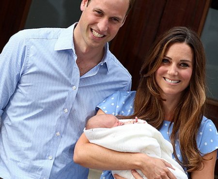 Принц Уильям и герцогиня Кембриджская показали фото малыша Джорджа