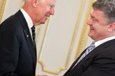 Президент Порошенко заручился политической поддержкой Джозефа Байдена