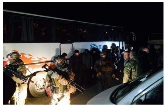 Фотофакт: Обмен пленными в Донбассе