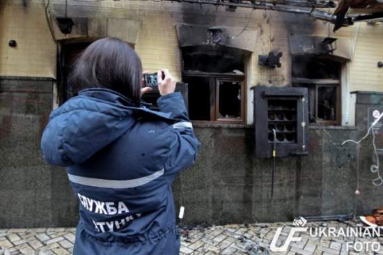 Пожар в киевском ресторане ликвидирован