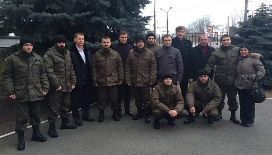 Николаевцев зовут встретить гвардейцев, освобожденных из плена террористов на Донбассе