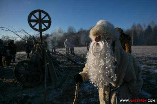 «Каляды» под Минском отметили традиционными обрядами