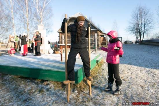 «Каляды» под Минском отметили традиционными обрядами