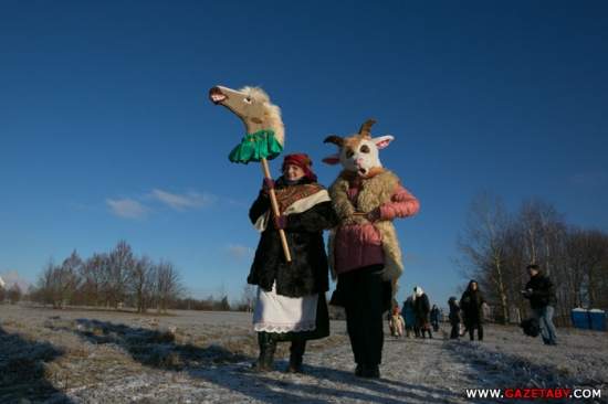 «Каляды» под Минском отметили традиционными обрядами