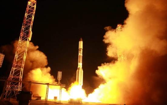 Ракета "Протон-М" с европейским спутником успешно стартовала с Байконура