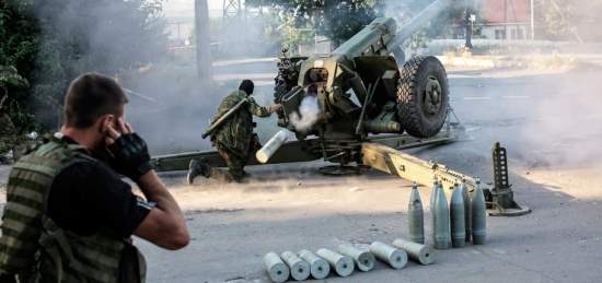 АТЦ: Боевики обстреляли позиции сил АТО в районе Крымского и Нижнего
