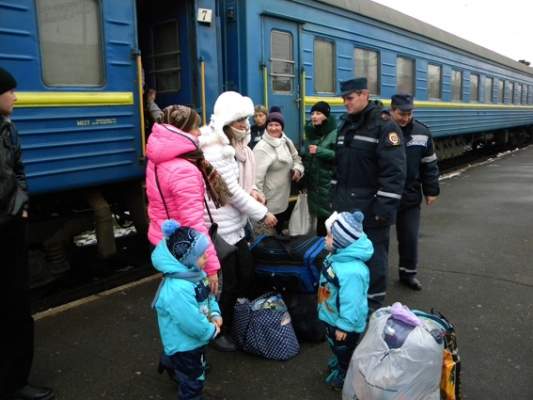 В Украине количество переселенцев из Крыма и Донбасса превысило 624 тыс. человек, - ГосЧС