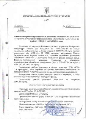 Государственная финансовая инспекция не выявила нарушений требований законодательства в действиях Арбузова (документ)