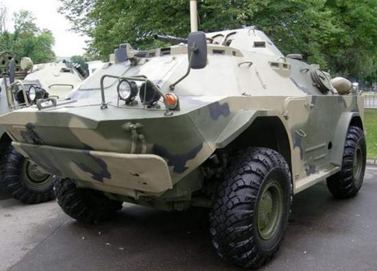 На Николаевском бронетанковом заводе начали выпуск обновленной БРДМ-2 "Хазар"