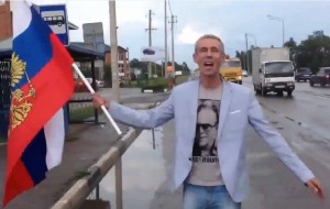 После встречи с одесскими активистами украинофоб Алексей Панин ретировался в Москву