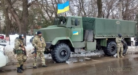 Силы Национальной гвардии вошли в Одессу для охраны правопорядка (фото)