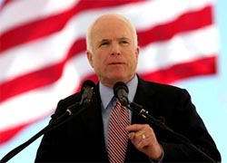 Сенатор Маккейн возглавит комитет по делам вооруженных сил