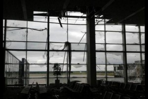 Донецкий аэропорт два раза подвергался обстрелу