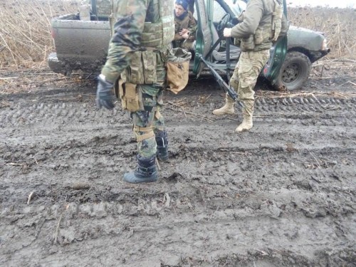Подробности вчерашней попытки прорыва боевиков под Мариуполем (фото)