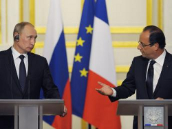 Франсуа Олланд: Путин уже дорого заплатил за свои действия в Украине