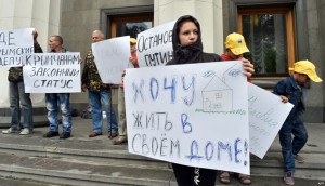 Количиство переселенцев из Донбасса и Крыма достигло 840 тысяч человек