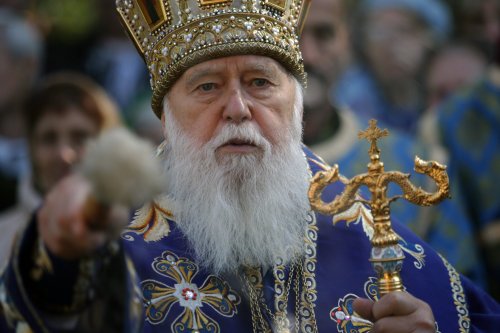Филарет сегодня возглавит Рождественское богослужение во Владимирском соборе Киева