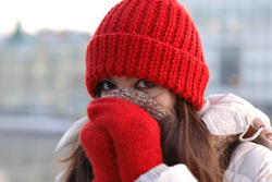 Ученые посоветовали заматывать нос шарфом в холода