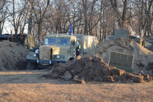 Позиции ВСУ снова обстреляли под Дебальцево