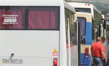 Автобусы продолжают курсировать в зоне АТО - Донецкая ОГА