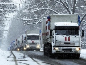 Одиннадцатый «гуманитарный конвой» уже пересек украинскую границу