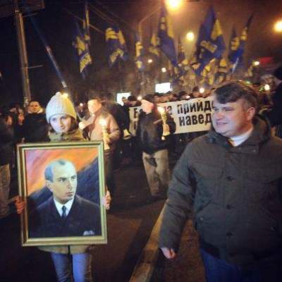 В Киеве сегодня пройдет факельный марш по случаю 106-й годовщины Бандеры