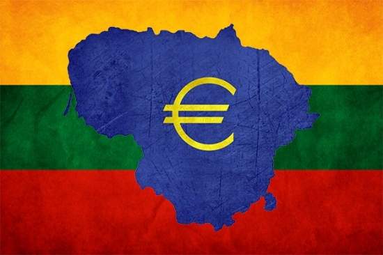 Литва перешла на евро