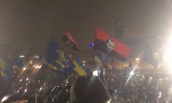 В Киеве шествие в честь Бандеры прошло без нарушений, участвовали более 2,5 тыс. человек, - МВД