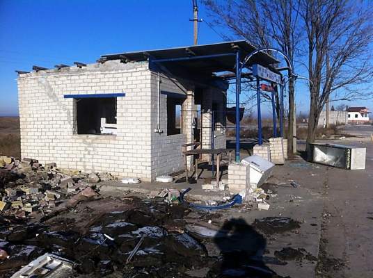 Опубликованы фото разграбленных туалетов и кафе с полуострова Чонгар, где «хозяйничали» российские военные