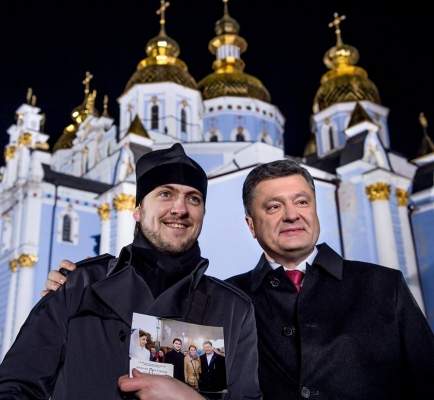Порошенко: О наступлении Нового года будет извещать звон колоколов Михайловского собора
