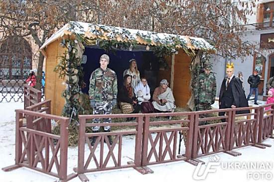 Во Львове в рождественском вертепе Путина сделали Иродом