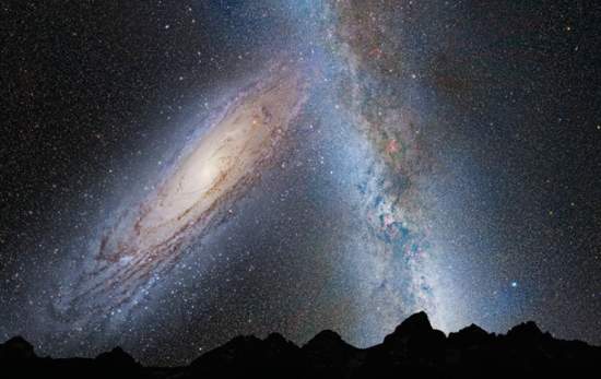 Hubble сделал невероятный снимок галактики Андромеды