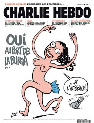 5 наиболее скандальных обложек французкого еженедельника Charlie Hebdo