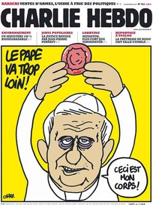 5 наиболее скандальных обложек французкого еженедельника Charlie Hebdo