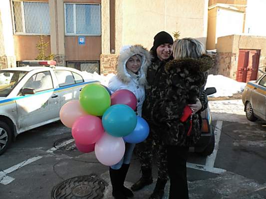 В Николаев вернулись ГАИшники, отслужившие месяц в зоне АТО, - им на смену провели 15 инспекторов