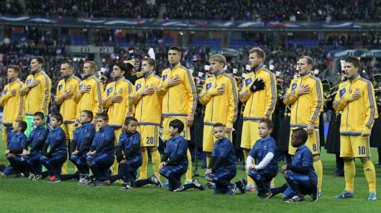 Футбол: Украина осталась на 25 месте в рейтинге ФИФА