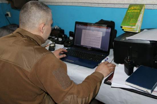 Бойцы спецназа «Сокол» из всех регионов Украины несут службу в Донецкой области (фоторепортаж)