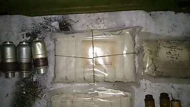 СБУ под Киевом нашла тайник диверсантов, планировавших обстрелять здание парламента из гранатометов