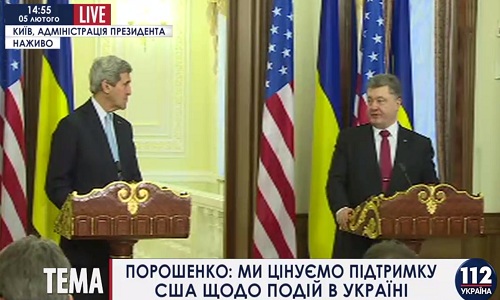 Порошенко поблагодарил США за всеобъемлющую поддержку Украины